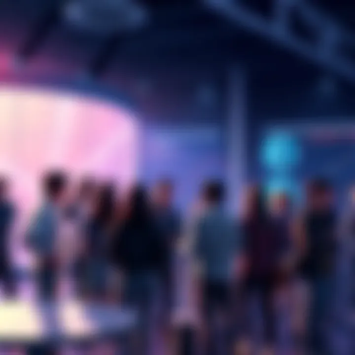 People engaging in a conversation about Ethereum and cryptocurrency, highlighting the 'Stand with Crypto' initiative.