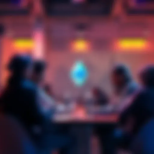 A group of people sharing ideas about selling strategies for Ethereum in an online forum setting
