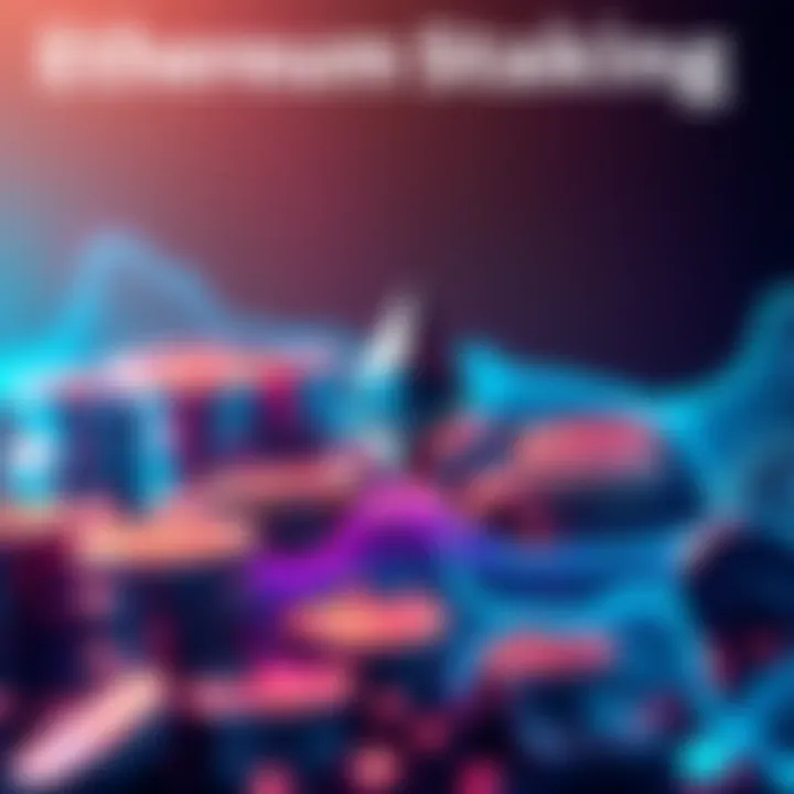 Visual representation of 32.8 million ETH locked in Ethereum staking, illustrating increasing investor confidence in decentralized finance.