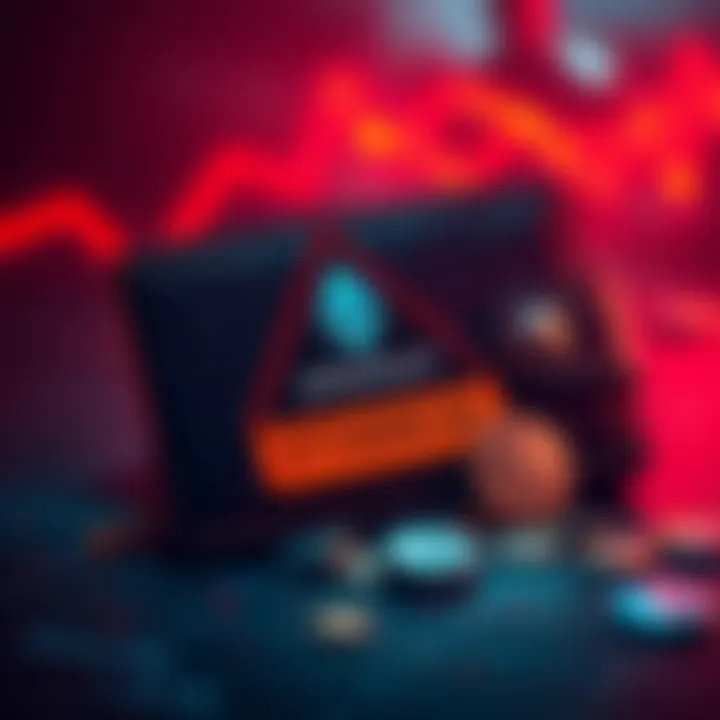 A graphic showing an Ethereum wallet with a warning sign and lost coins including Moodeng, Pepe, and ETH.