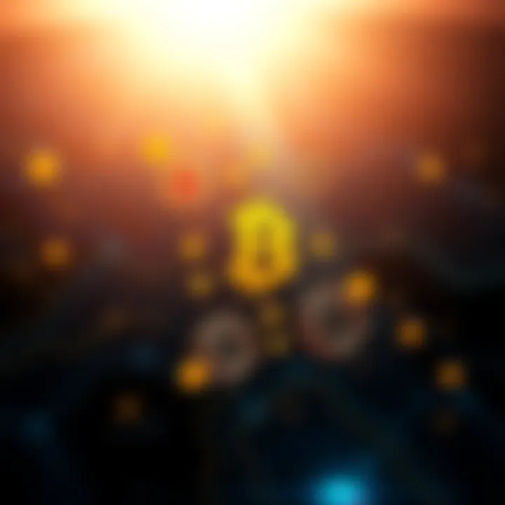 France Bitcoin Reserve Proposal A graphic representation showing the outline of France with Bitcoin symbols superimposed, indicating a national Bitcoin reserve initiative.