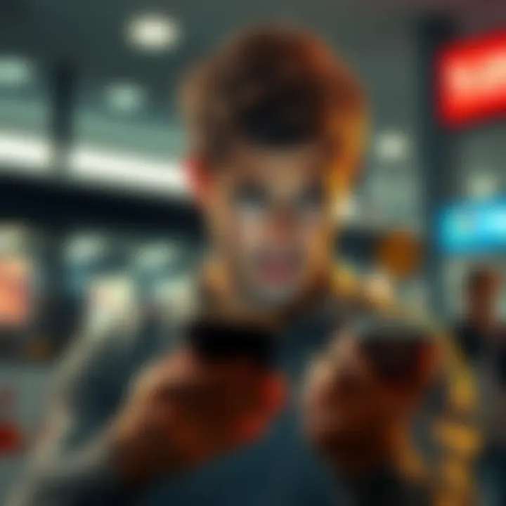 A person looking frustrated while checking their phone for Honeygain payment updates, showing a concerned expression.