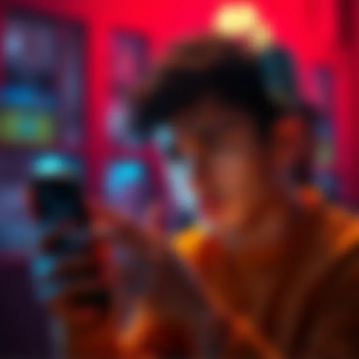 A person looking at their phone with a frustrated expression, showing a low credit limit on the Gemini app and an error message indicating maintenance.