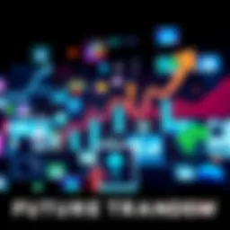 A collage showing different sectors like technology, healthcare, and environment with arrows indicating growth and change.