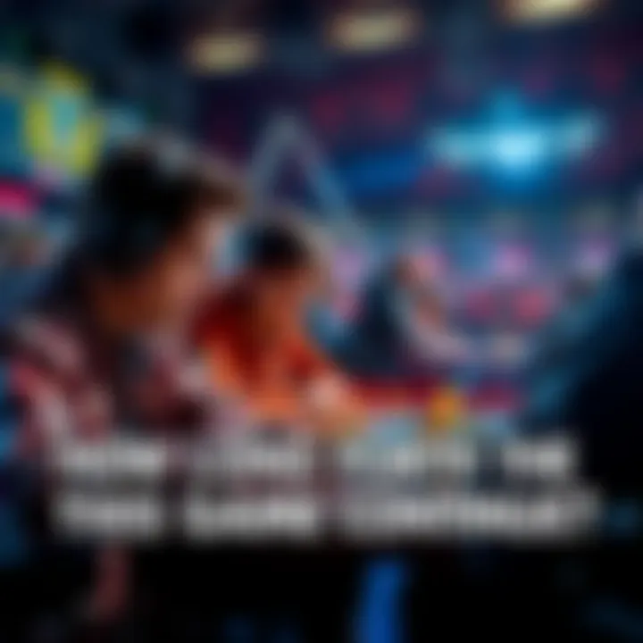 Game Strategy Analysis Players analyzing strategies and tactics in an intense game setting