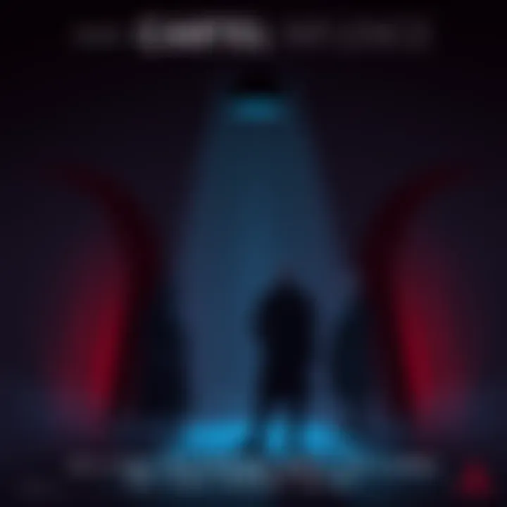 GCV Cartel Influence A group of shadowy figures discussing strategies in a dimly lit room, symbolizing the GCV Cartel's secretive operations.