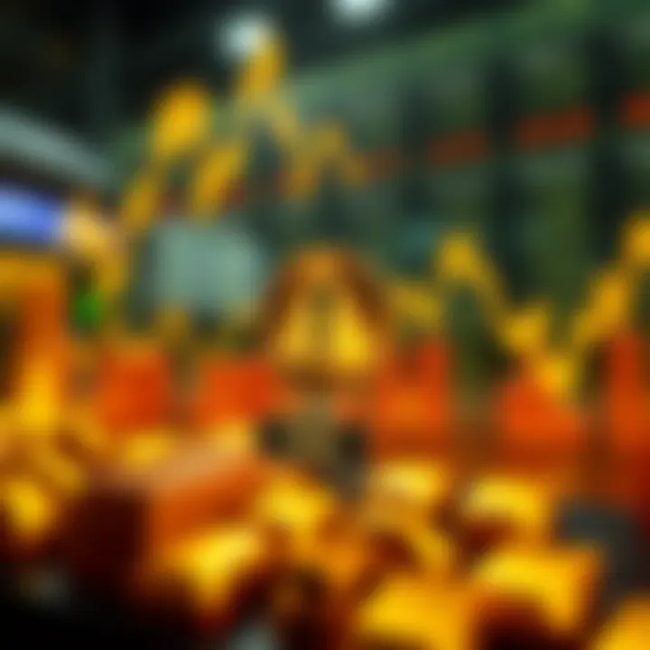 Gold Market Analysis A graphic showing fluctuating gold prices and warning signs for investors