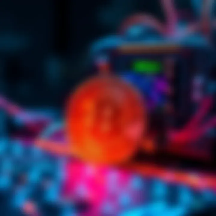 Google Quantum Computing and Bitcoin A visual representation of Googleβs quantum computer alongside a Bitcoin symbol, highlighting the potential conflict between quantum technology and cryptocurrency security.