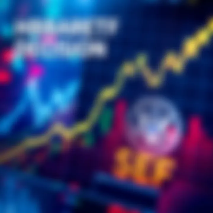 A graphic showing a financial chart with an upward trend and the SEC logo, highlighting the upcoming HBAR ETF decision