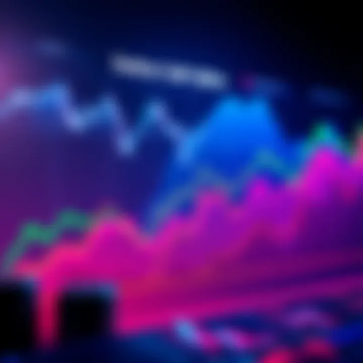 A chart showing the market cap predictions for Hedera (HBAR), indicating potential growth compared to other cryptocurrencies like Solana and XRP.