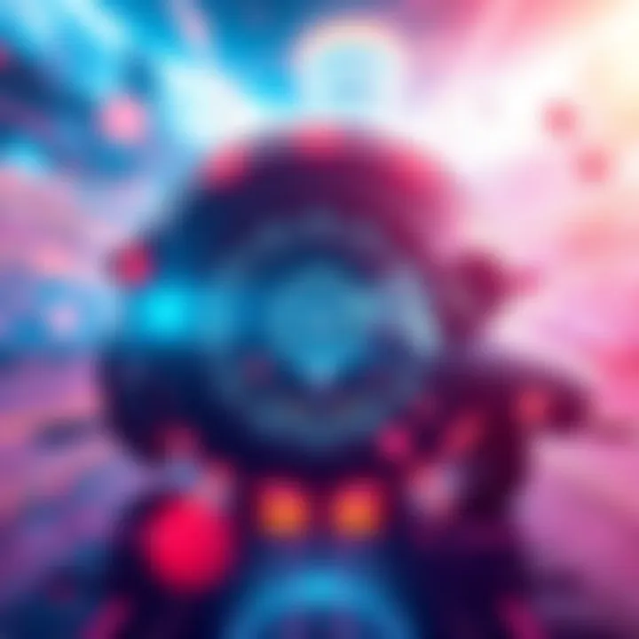 Helium Effect in Technology Illustration showing technology and connectivity advancements related to the Helium effect in 2025