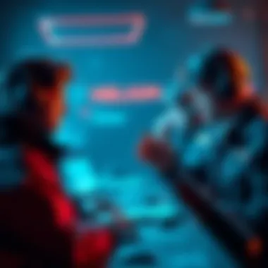 Miners looking worried while checking their Helium rewards on a computer screen