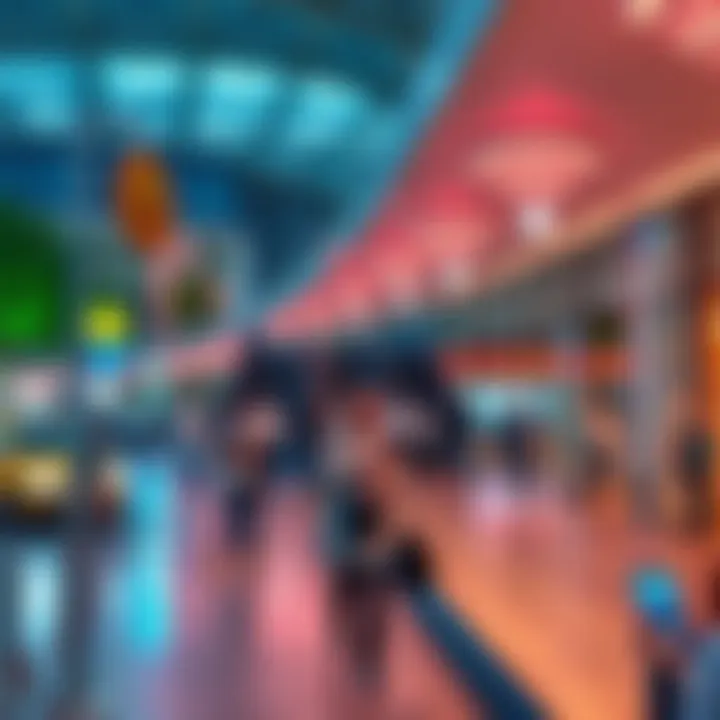 Outdoor and indoor wifi hotspots by Helium Mobile with people using devices