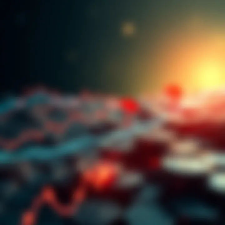 Hex Cryptocurrency Future Projection A graphic showing the projected growth of Hex cryptocurrency towards a $2 target by 2032, with market trend lines and upward arrows indicating potential increases.