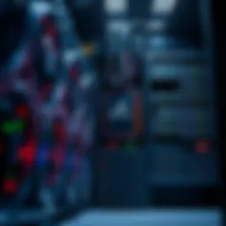 A high-performance server rack showcasing AMD EPYC CPU, large RAM, and storage drives, suitable for Solana RPC node.