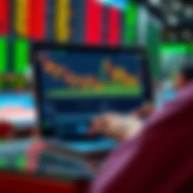 A person using a Trezor Wallet on a laptop to invest in small to mid-cap stocks