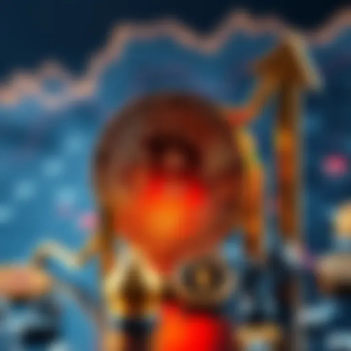 Investing in Cryptocurrencies A graphic showing Bitcoin, Ethereum, and Solana symbols with upward trend arrows, representing investment opportunities in 2025