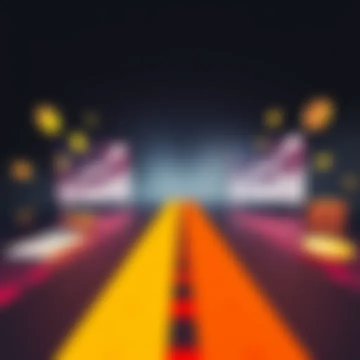 Investment Strategies Comparison A graphic comparing dollar-cost averaging and waiting to invest, featuring two diverging paths with financial symbols, like charts and coins, illustrating the pros and cons of each approach.