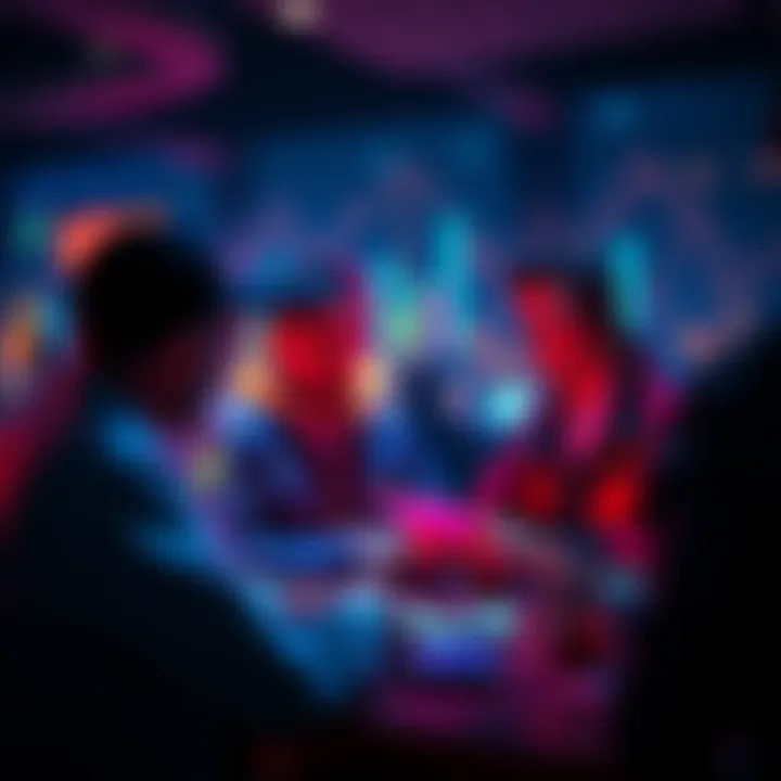 Investors Reviewing Crypto Assets A group of cryptocurrency investors discussing their experiences and reviewing their holdings since 2021.