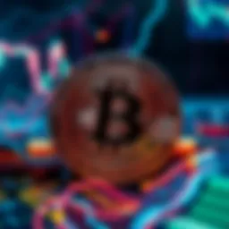 A visual representation of Bitcoin with JPMorgan branding, symbolizing loans against cryptocurrency without selling assets.