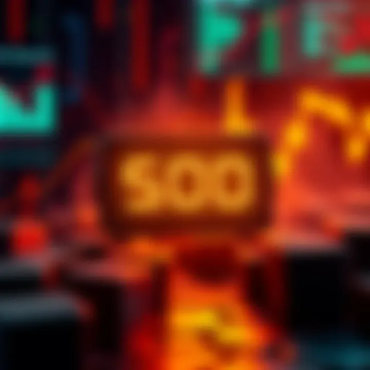 A graphic showing a Kiln validator with a countdown timer indicating 500 days without proposing a block, set against a backdrop of digital blocks and charts, illustrating performance decline.