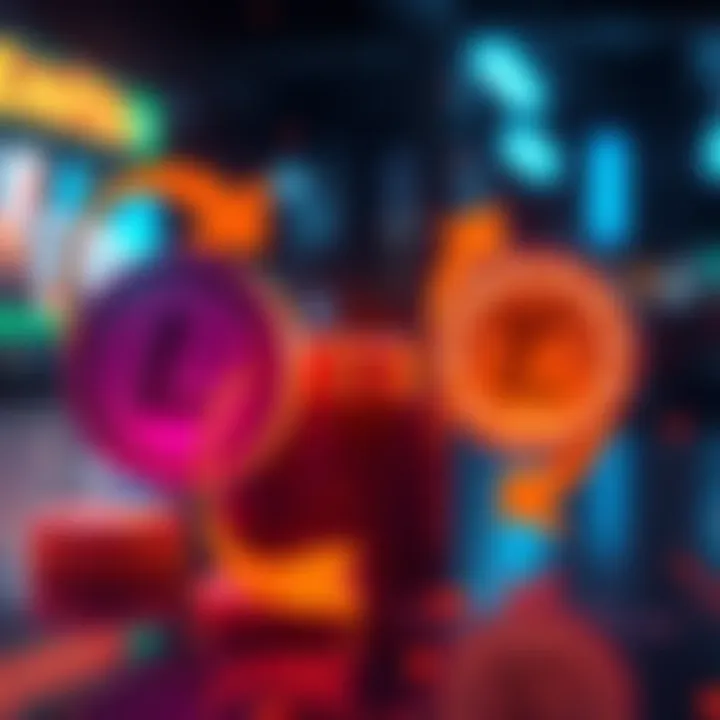 A digital representation of LAVITA tokens being exchanged for TFUEL with arrows indicating the swap process.