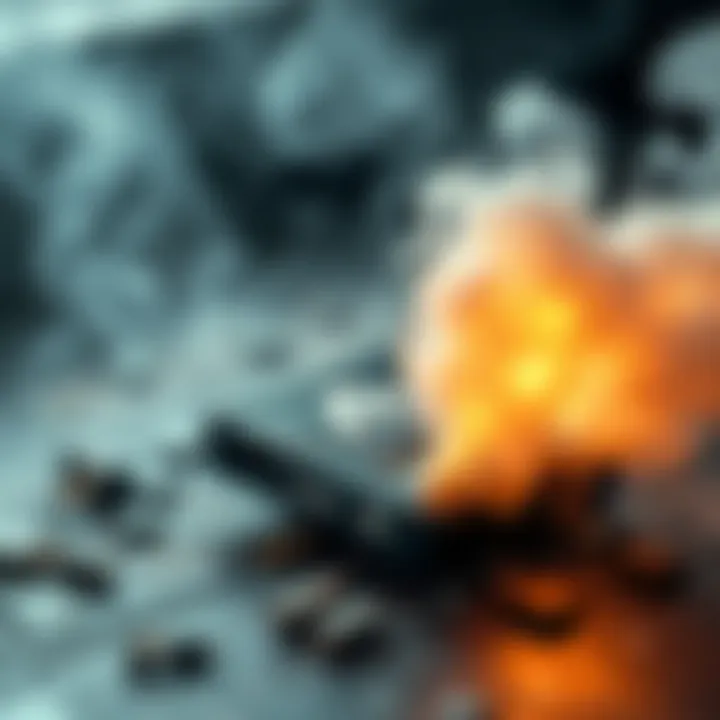 A damaged Ledger Flex device with smoke coming out, indicating a battery explosion.