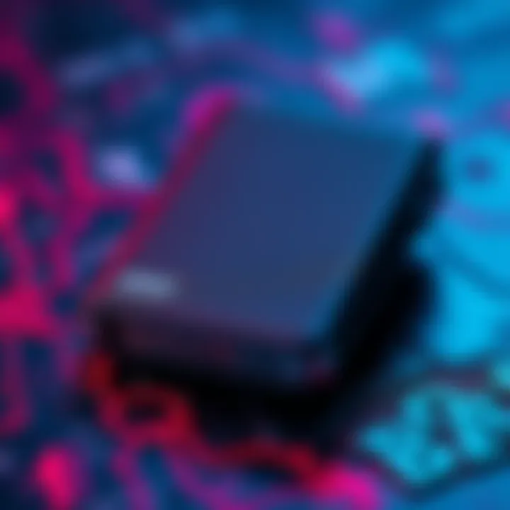 A close-up of the Ledger Nano Gen5 hardware wallet showing its sleek design and features.