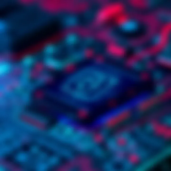 A close-up view of Ledger's new identity security system featuring a digital interface that enhances user protection against hacks.