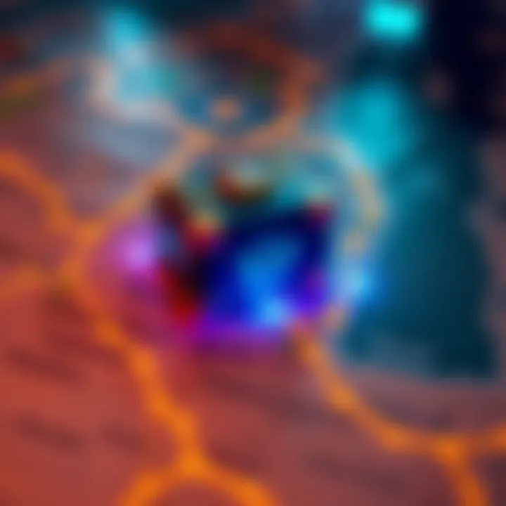 A screenshot showing a legendary parcel marked on a game map, highlighting its unique appearance among regular items.