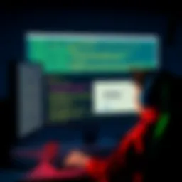 A frustrated Linux user at a computer screen with error messages about copying blockchain files, highlighting technical issues with chainstate transfer.