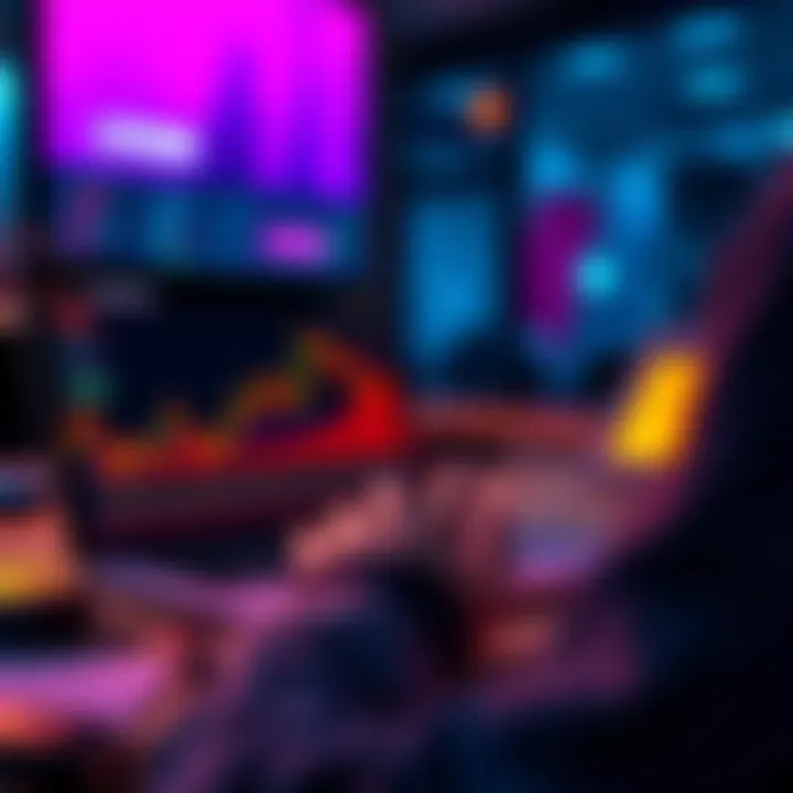 A person looking at a chart on a laptop, contemplating whether to hold or sell their Litecoin investment after losing money.