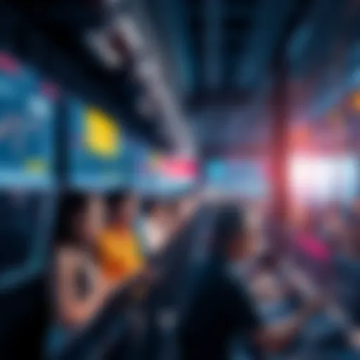 People discussing trading strategies for Litecoin in a bustling online forum