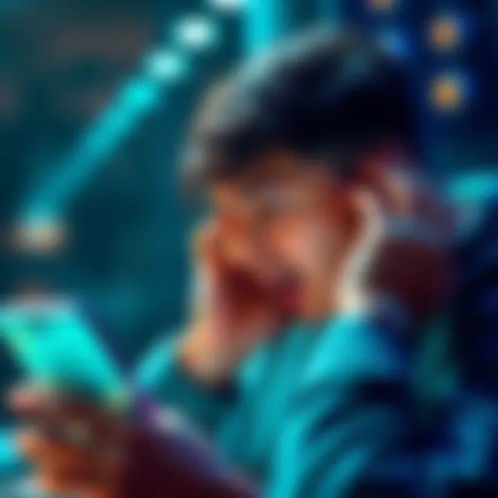 A user frustrated while trying to import wallet balance from Litewallet to Nexus, showing a smartphone screen with an error message.