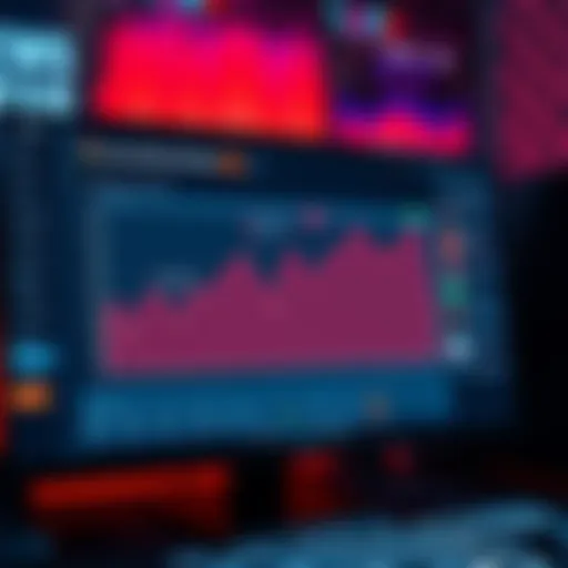 A computer screen displaying a graph with missing data points, symbolizing the disappearance of user activity streaks