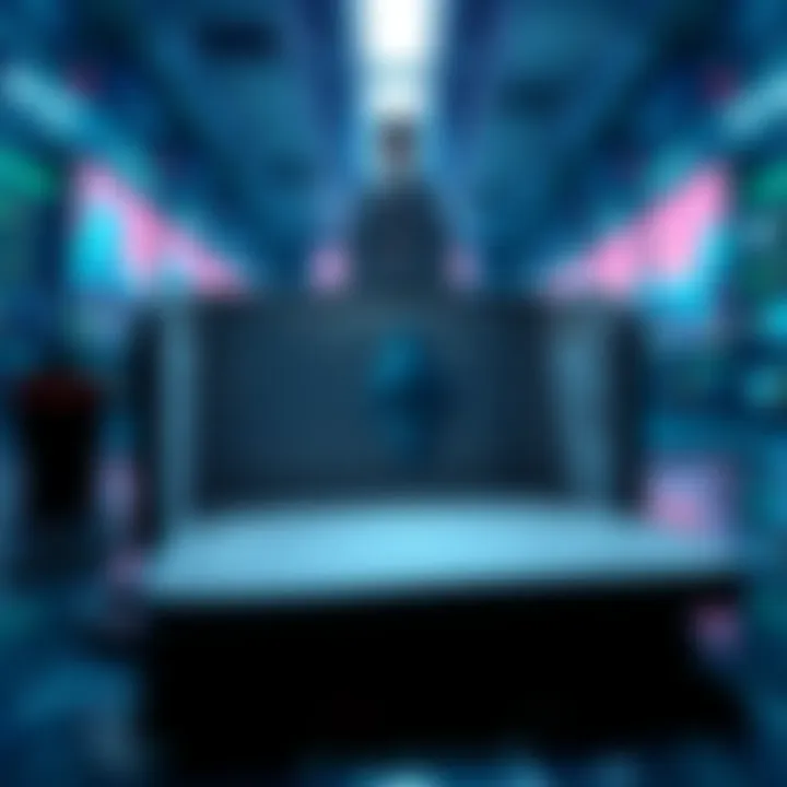 A representation of an empty digital wallet, symbolizing lost cryptocurrency, with a worried person in the background.