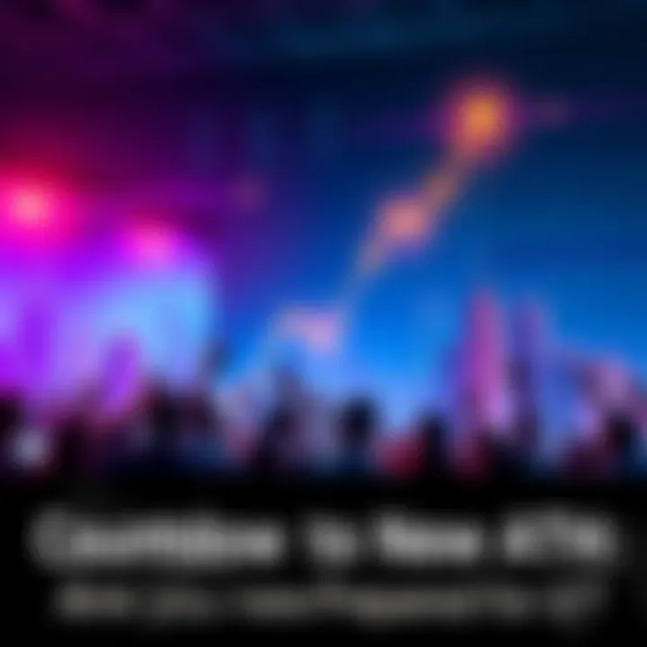 A graphic showing a rising graph line with excited investors watching and analyzing market trends, indicating anticipation for a new all-time high.