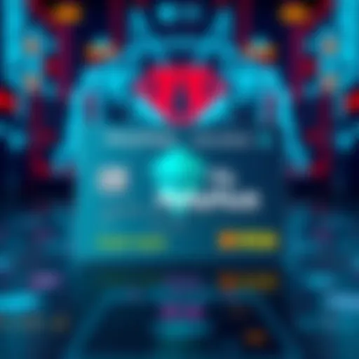A MetaMask Card displayed with a 1% cash back label, set against a digital blockchain backdrop.