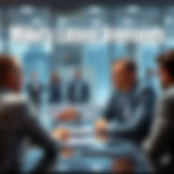 A business meeting with Mike discussing new projects and opportunities