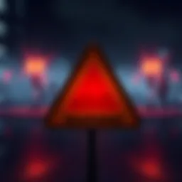 A caution sign warning the Monero community about proposed changes and potential security threats from Qubic group