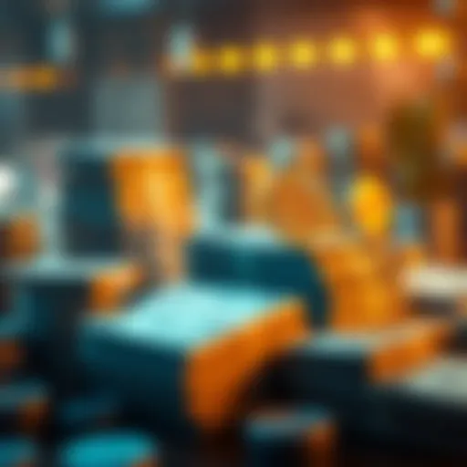 A visual representation showing stacks of cash and digital currency symbolizing daily financial generation.