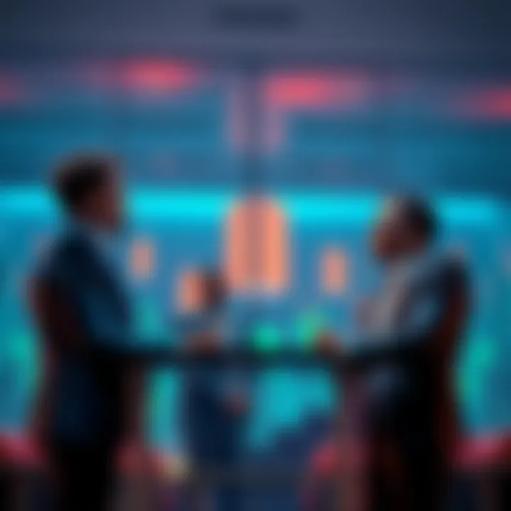 Nairobi Securities Exchange and Hedera Partnership Representatives from Nairobi Securities Exchange and Hedera discussing partnership for tech innovation