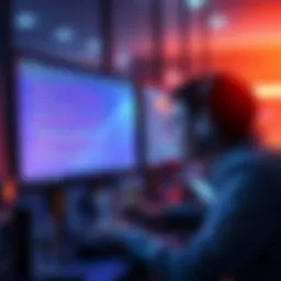 A person looking at a computer screen showing transaction errors related to Nano sales on Nanswap.