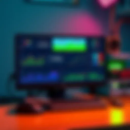 A computer screen displaying a Nerdminer connected to various mining pools with graphs and performance metrics visible