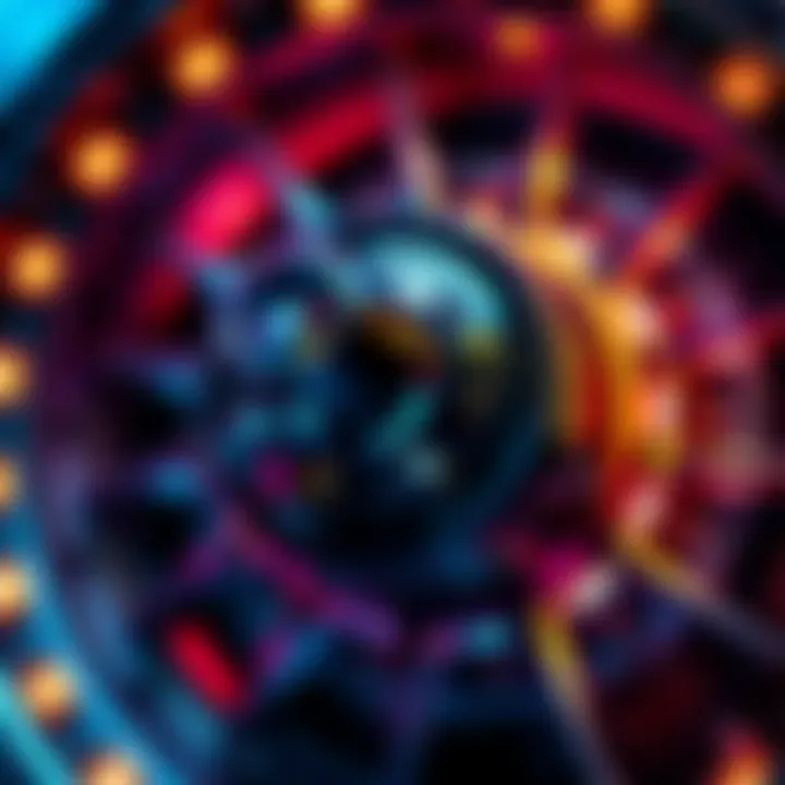 A close-up of the new diamond wheel design for gaming, showcasing its unique visual style and texture