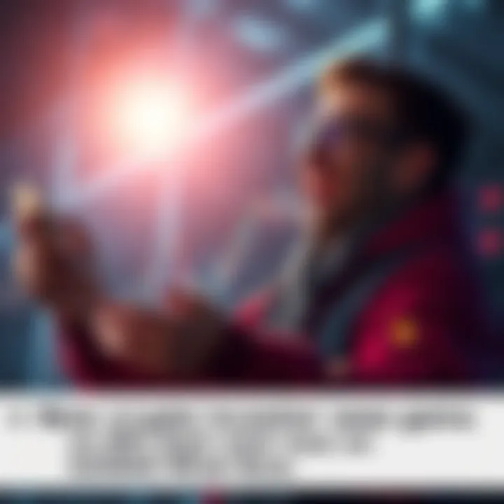 New Crypto Investor Celebrates Gains A new crypto investor looks excited while checking gains on the ISO20022 investment through Coinbase.