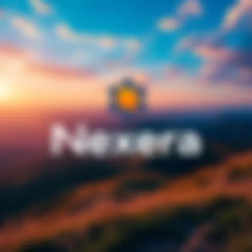 A vibrant graphic showing the Nexera mainnet logo with a background of a summer landscape, symbolizing the upcoming launch.