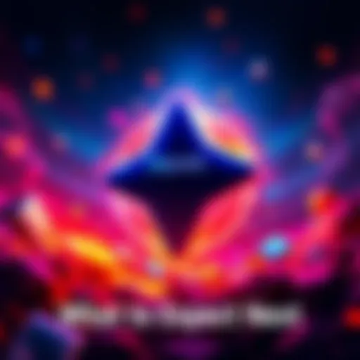 A vibrant graphic showcasing Nexo's logo with crypto symbols and hints of new features.