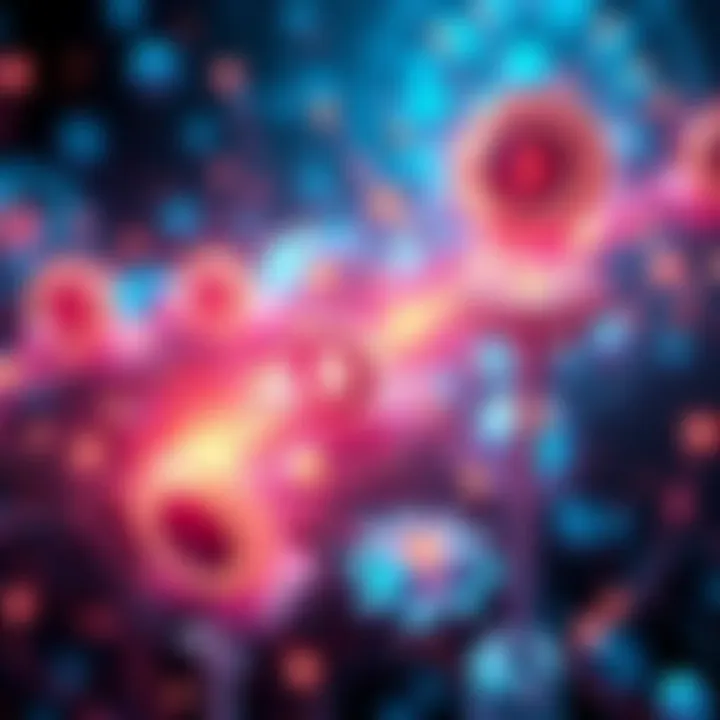 Oracles in Finance A digital representation of oracles connecting various financial data sources, illustrating the flow of information in modern finance.