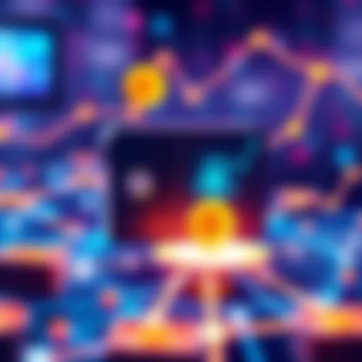 Illustration of a digital wallet showing increased block rewards linked to donations for P2Pool, with a graphic of a secure blockchain network, symbolizing growth in adoption and security.